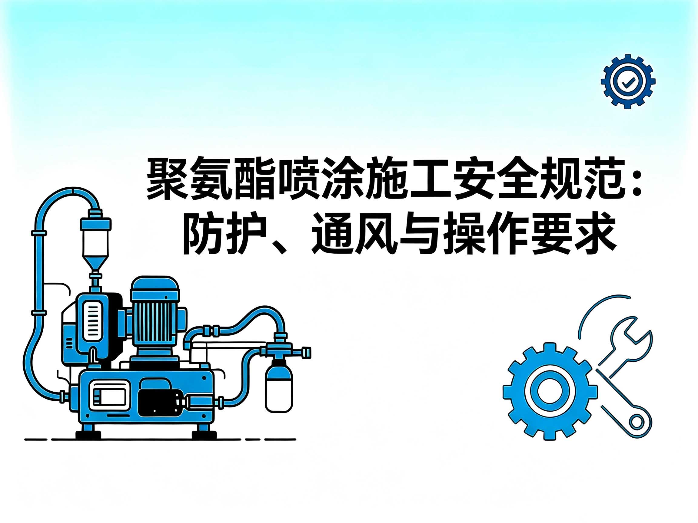 聚氨酯喷涂施工安全规范：防护、通风与操作要求